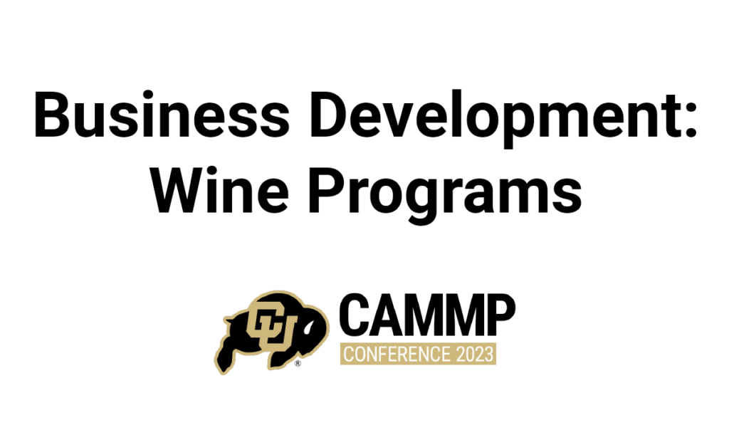 Wine Programs